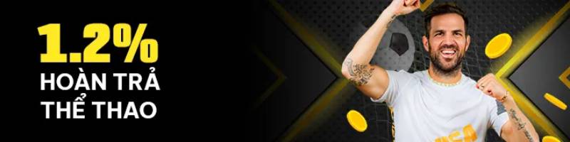 1.2% hoàn trả mỗi ngày
